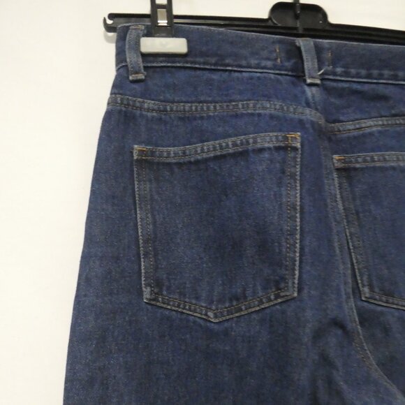 OAT + FORT | size 25 | 100% Cotton | Dark Blue Denim Jeans - Picture 10 of 16